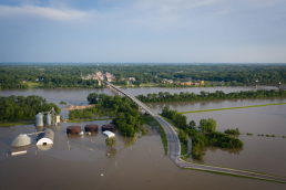 Missouri Flooding, drone, Boonville