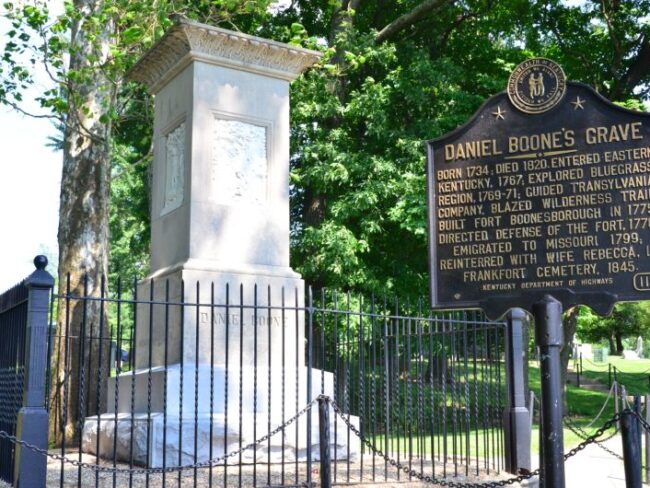 Daniel Boone's Grave Site