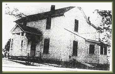 Old photo of brick Bertha Gifford House