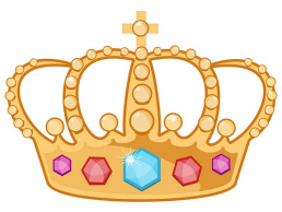Local Missouri artists depiction of a royal crown