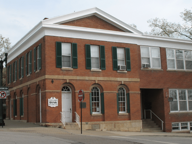 Jesse James Liberty Missouri Bank