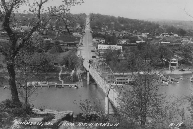 Historic photo of Branson, Missouri