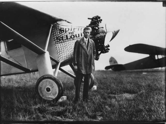 Charles Lindbergh, St. Louis, Spirit of St. Louis