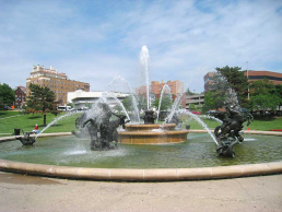 Fountain, Jesse Clyde Nichols Memorial