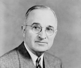 Harry S. Truman, the 33rd president of the United States.