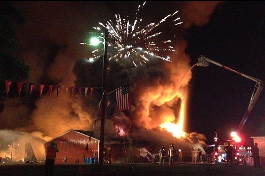 Sportsman Park Fireworks Explosion