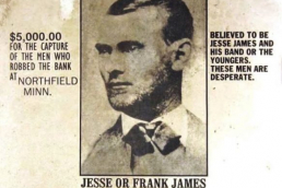 Jesse James wanted poster