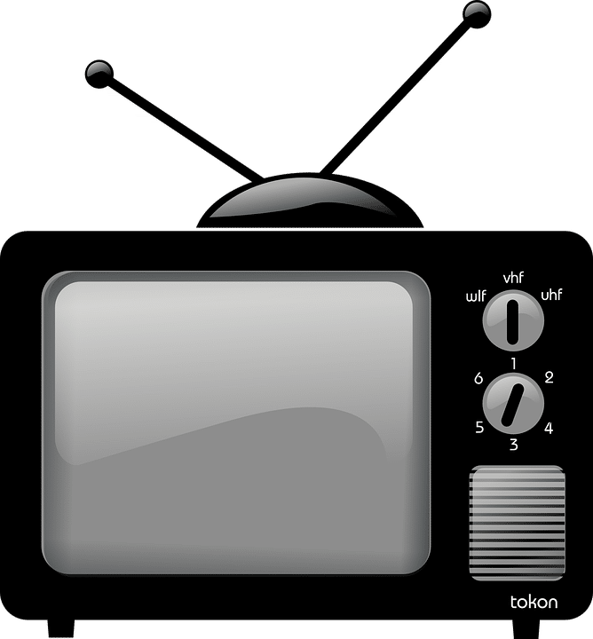 Animation of old VHF/UHF Television
