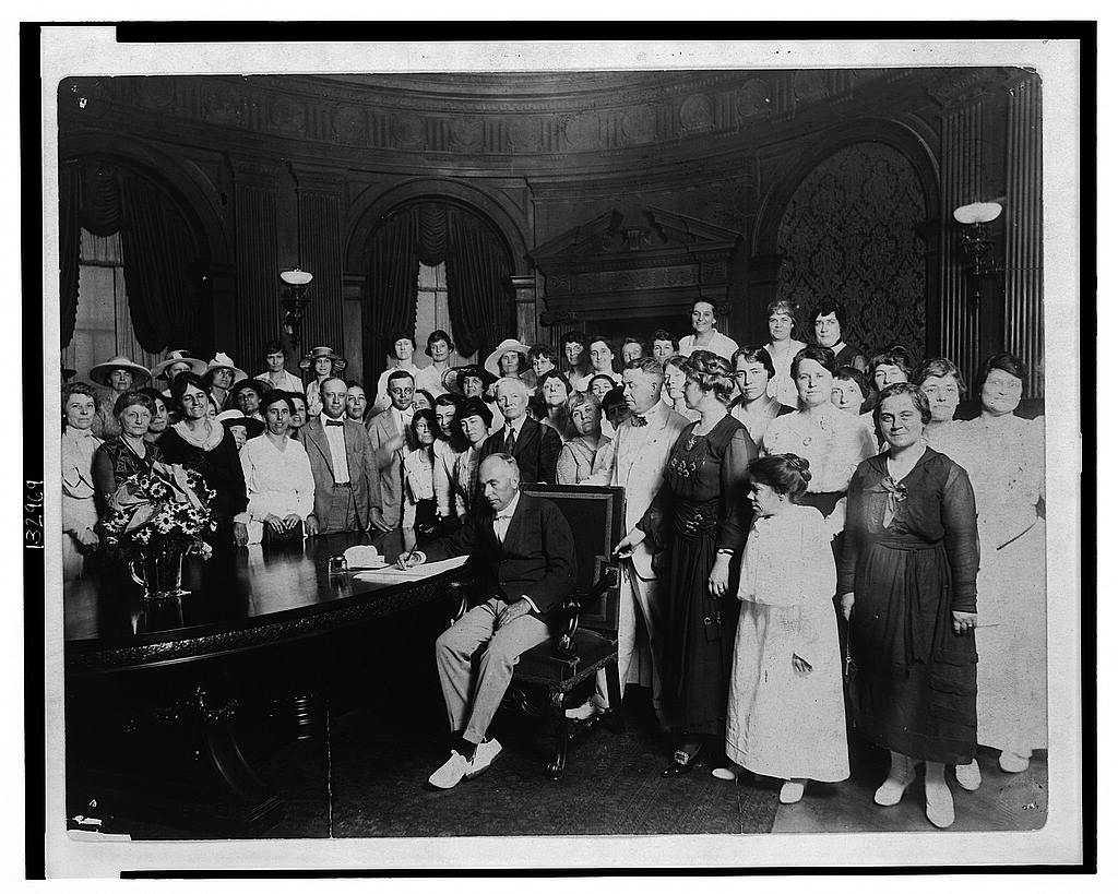 Missouri History Today August 31 1920 Hannibal Woman Becomes First In   August 31 Missouri Women Right To Vote Library Of Congress 