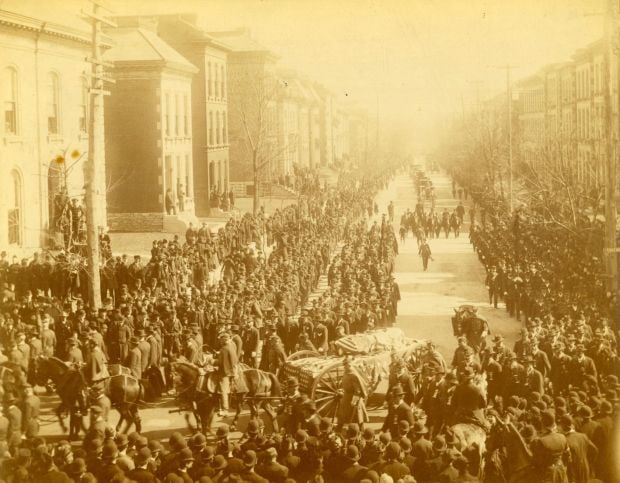 William T. Sherman Funeral Procession in St. Louis