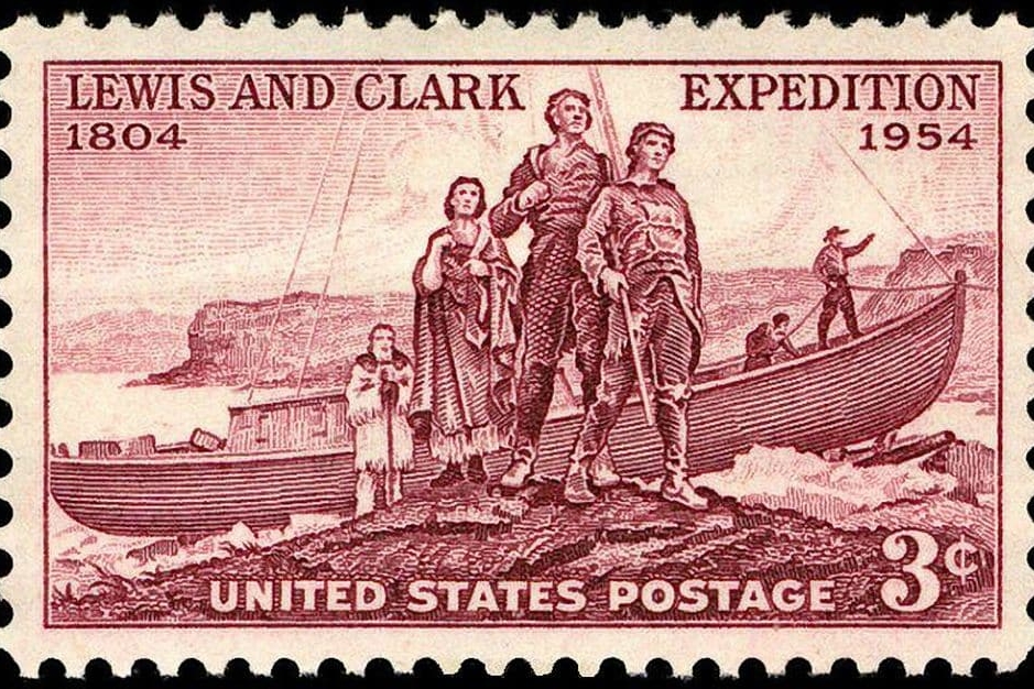 Meriwether Lewis and William Clark Expedition Stamp